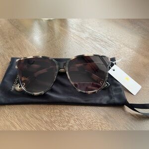 Lele Sadoughi Tortoise Shell Sunglasses
